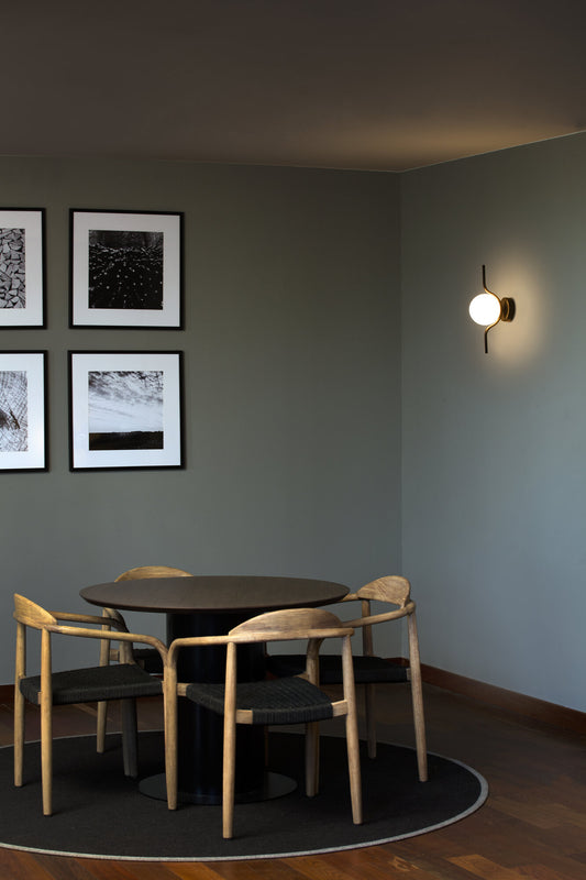 FARO_Barcelona - LE VITA Black wall lamp - 29695